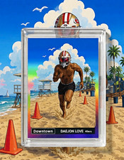 CUSTOM Downtown Daejon Love 49ers Custom CARD MEME READ Sports card 🚨😂 picture