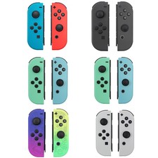 Controller Left&Right Wireless Gamepad 1Pair New Animal Crossing Splatoon Black picture