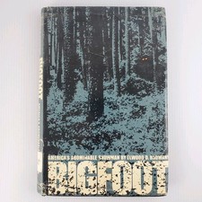 Bigfoot by Elwood D Baumann HC DJ 1975 Americas Abominable Snowman Ex-Library picture