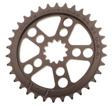 White Industries Double Double Chainring 34/31T Black NEW picture