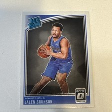 2018-19 Panini Donruss Optic - Rated Rookie Jalen Brunson #179 (RC) picture