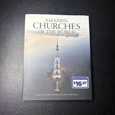 Amazing Churches of the World Michael Kerrigan HC Photo Book 2020 Illustrated picture