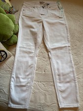 Pistola Women's White Skinny Jeans Size 28 Inseam 26.5 New Condition Stretch picture