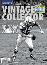 New OCT/NOV 2026 Beckett VINTAGE COLLECTOR Price Guide Magazine w/JOHNNY UNITIS picture