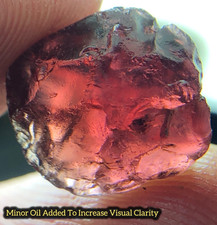 9.40 Ct Natural Tanzanian Facet Grade Garnet Rough | Raspberry Purple Pink picture