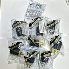 Qty 9 Leviton 5266-C Industrial Grade 15A 125V USA MADE. NOS picture