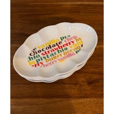 Vintage Toscany Japan Ceramic Banana Split Sundae Dishes – Set of 6 picture