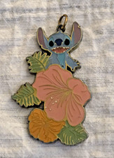 Disney Lilo & Stitch Tropical Floral Keychain Pendant Charm BoxLunch Exclusive picture