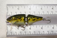 Arcadia Reef Jet-link Jointed Swimbait 70mm 10g Hand Made - Paint Crack On Belly picture