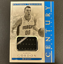 2017-18 Panini National Treasures - Century Materials #CTM-50 - Aaron Gordon /99 picture