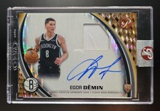 2025 Topps Pristine Egor Demin #PPR-ED Pieces Rookie Auto Relics Gold /50 MEM RC picture