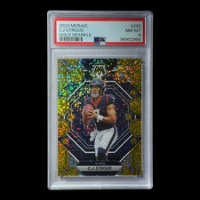 2023 Panini Mosaic - Rookies C.J. Stroud #292 Gold Sparkle Prizm /24 (RC) picture