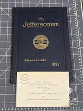 Jefferson Barracks, MO Jeffersonian 1927 6th Infantry With Holiday Card picture
