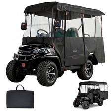 VEVOR Golf Cart Cover Visible Full-Enclosure 2+2/4 Passenger Club Car Cover picture