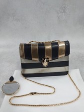 BVLGARI Serpenti Black / gold Shoulder Bag AUTHENTIC picture