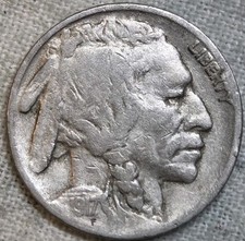 1917 S Buffalo Nickel Fine but possibly cleaned. . Breaking Up Sets picture