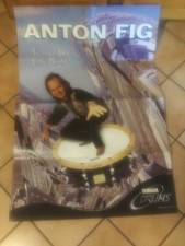 ANTON FIG- YAMAHA DRUMS POSTER - VINTAGE 1998- BRAND NEW picture