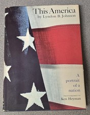 *RARE* Signed Lyndon B Johnson / This America A Portrait of a Nation picture