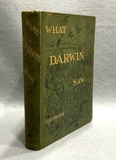 1879 CHARLES DARWIN WHAT HE SAW ON WORLD VOYAGE IN THE BEAGLE FINE COND. 1st ED. picture