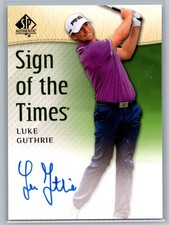 2014 SP Authentic #SOTT-LG Luke Guthrie Auto picture