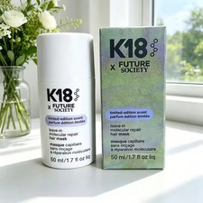 K18 x Future Society Leave-In Molecular Repair Hair Mask, 1.7 Oz. - Authentic picture