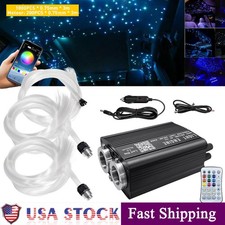 1200PCS Starlight Headliner Kit Twinkle Meteor Shooting Stars Fiber Optic Lights picture