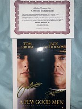 Authentic Signed A Few Good Men (1992) Tom Cruise 8x10 Poster Photo picture