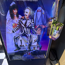 Beetlejuice Original Movies Poster w/ beetlejuice funko picture