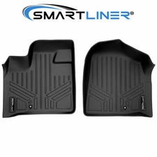 SMARTLINER Custom Fit Floor Mats 1st Row Liner Set 2008-2020 Dodge Grand Caravan picture