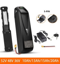 52V 48V 36V 10Ah 15Ah 20Ah Electric Bicycle Ebike Lithium Battery Rechargeable picture