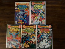 The Superman Family #187 188 189 190 191 DC Comic 1978 Bronze Age Lot picture