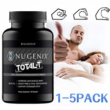1-5PACK NUGENIX TOTAL-T Capsules -Testosteron Booster for Men, Energy & Stamina picture