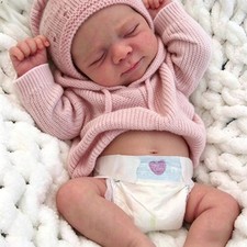 Anano Reborn Baby Dolls Full Body-18 in Realistic Doll 18 inches, White picture