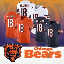 New Men's/Youth Bears #18 Caleb Williams Limited Game  All Stitched Jersey NWT picture