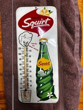 Vintage SQUIRT Never An After-thirst Thermometer - 1963 - Very Nice Condition picture