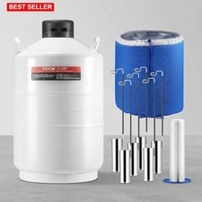 Liquid Nitrogen Tank 20 L Aluminum Alloy Dewar Canisters Carry Bag Cryogenic picture
