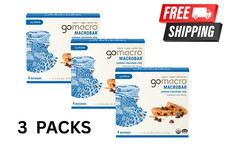 GoMacro MacroBar Organic Vegan Protein Bars - Oatmeal Chocolate Chip 2.3oz12 Ct picture
