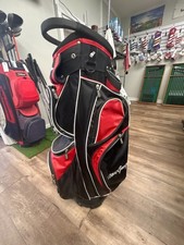 NEW McGregor TOURNEY Cart Bag Lightweight Red&Black picture
