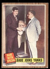 1962 Topps #136a Babe Joins the Yanks picture