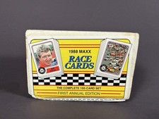 1988 MAXX Race Cards First Annual Edition 100 Card Set Sealed Box NASCAR (READ) picture