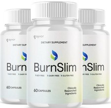 (3 Pack) BurnSlim Advanced Energy & Fitness Supplement Burn Slim 180 Capsules picture