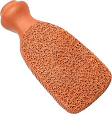 Pumice Stone for Feet – 2-Sided Terra Cotta Foot Scrubber, Natural Callus picture