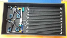 Laparoscopic Set Basic Laparoscopy Instruments In Box Pack 24pc Reusable picture