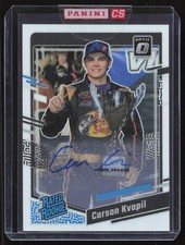 2024 Donruss Racing Optic Signatures #96 Carson Kvapil picture