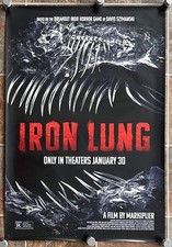 IRON LUNG - 2026 - Original 27x40 Movie Poster - MARKIPLIER - Mark Fischback picture