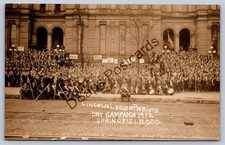 K64/ Springfield Ohio RPPC Postcard 1910 Lincoln Legion Patriots Temperance 285 picture