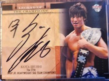 Kota Ibushi 2011 BBM Japan Rookie Autograph Wrestling Card WCW WWF ROH AEW picture