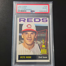 Topps 1964 Pete Rose All-Star Rookie Rookie Card #125 Cincinnati Reds MLB picture