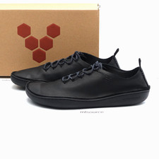 Vivobarefoot Sensus Moc Men's Lace Up Leather Barefoot Shoes 309680-01 Obsidian picture