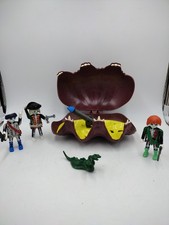 Playmobil 4802 Clam Shell With Dark Pirates And Accessories picture